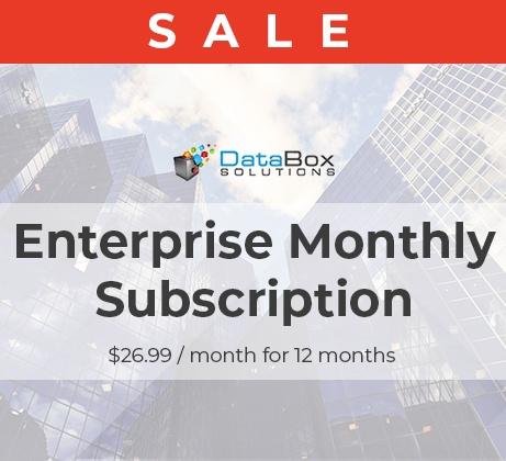 Enterprise Monthly Subscription